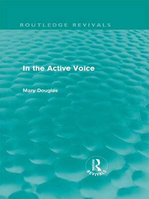 cover image of In the Active Voice (Routledge Revivals)